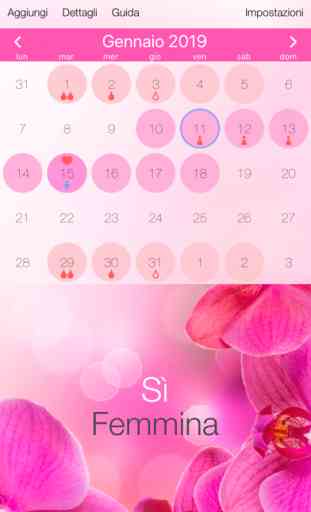 Calendario ovulazione 1